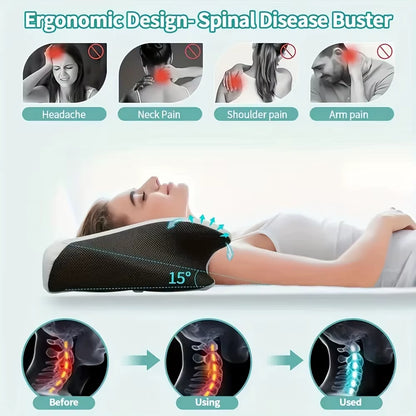 Cloudcradle™ Ergonomic Snack Pillow – Sleep Sweet, Dream Deep